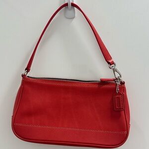 Vintage Y2K Coach Red Hamptons Demi Bag